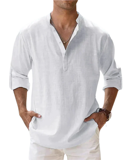 Fiorenzo | Camisa De Algodón Elegante Y Fresca