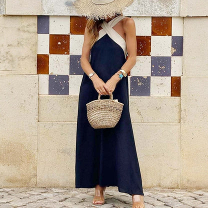 Nayara | Vestido Elegante Con Escote Cruzado