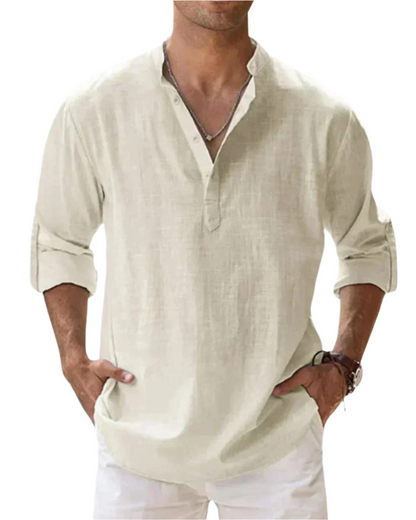 Fiorenzo | Camisa De Algodón Elegante Y Fresca