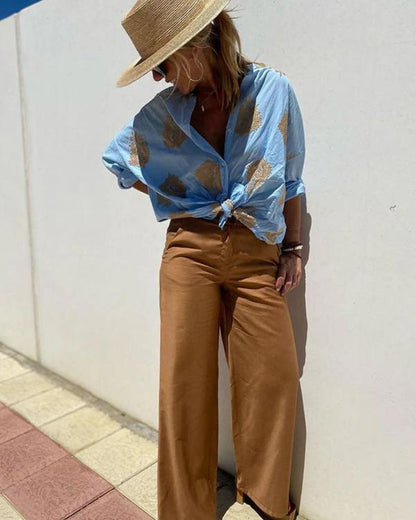 Lina | Blusa Con Elegantes Bordados
