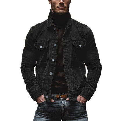 Eddie | Chaqueta Retro De Pana Para Hombre Con Estilo Vintage