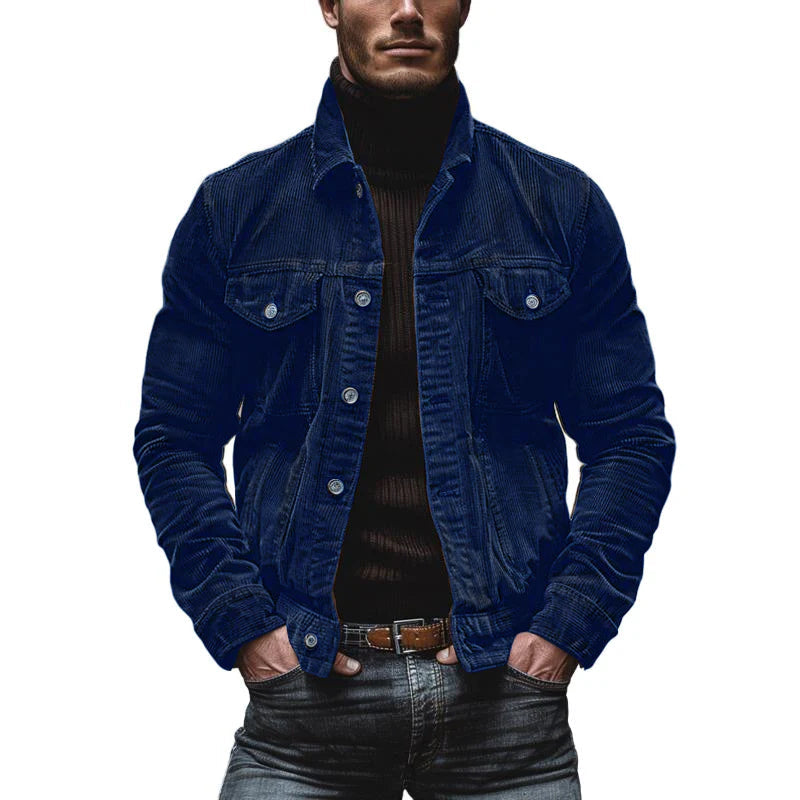 Eddie | Chaqueta Retro De Pana Para Hombre Con Estilo Vintage