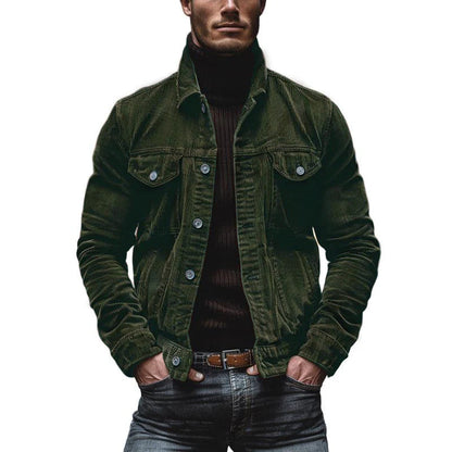 Eddie | Chaqueta Retro De Pana Para Hombre Con Estilo Vintage
