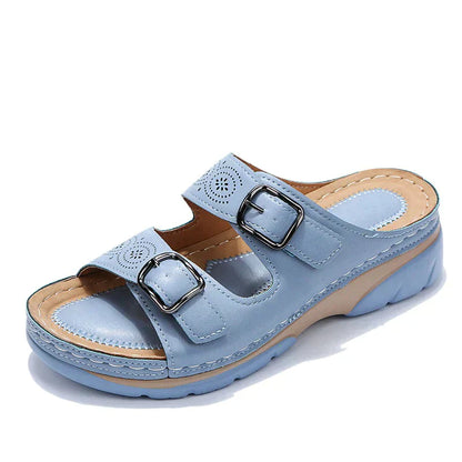 Alméria | Sandalias Elegantes De Verano Con Detalles Decorativos