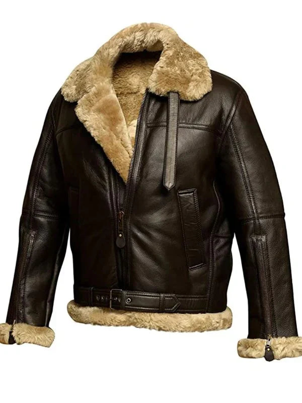 Rocky | Chaqueta De Cuero Invernal