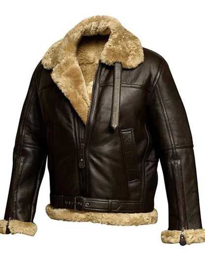 Rocky | Chaqueta De Cuero Invernal