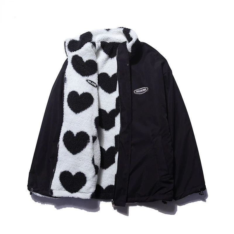 Violeta | Abrigo Corazón Reversible