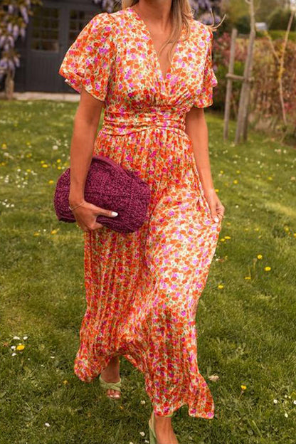 Bea | Vestido Largo De Verano Con Estampado Floral
