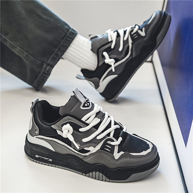 Stravén | Zapatillas Deportivas Bajas Con Detalles En Contraste