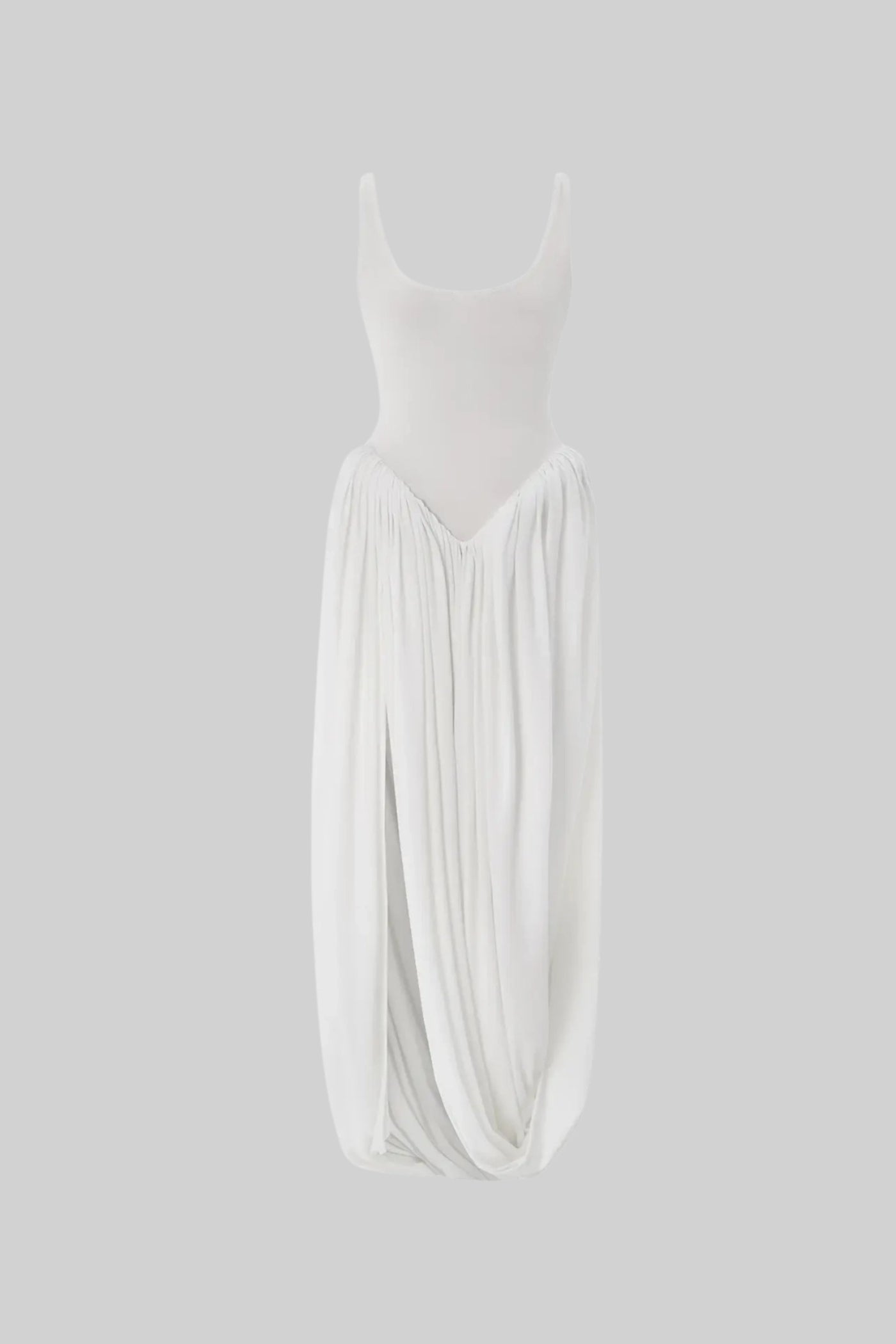 Gaia | Vestido Escultural Con Abertura Lateral