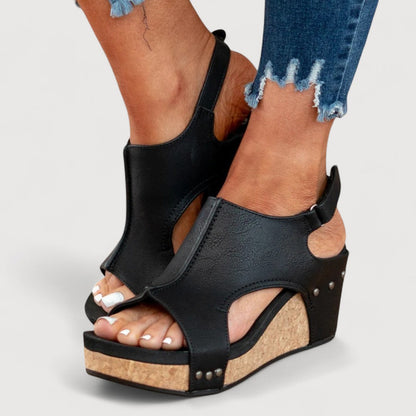 Adelina | Sandalias De Mujer Con Cuña Cómoda