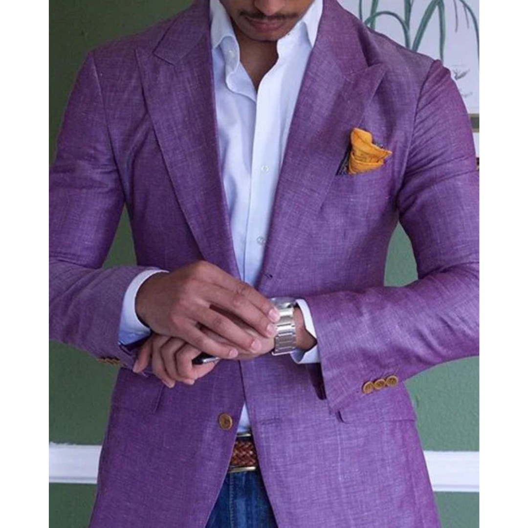 Javier | Chaqueta Blazer Para Hombre Manga Larga