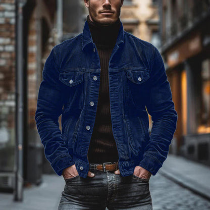 Eddie | Chaqueta Retro De Pana Para Hombre Con Estilo Vintage