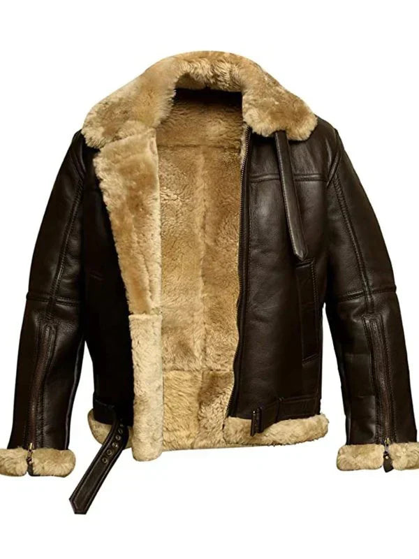 Rocky | Chaqueta De Cuero Invernal