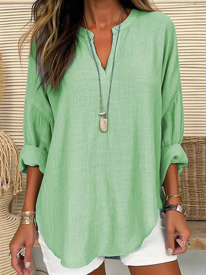 Lina | Camisa De Playa Holgada Y Ligera