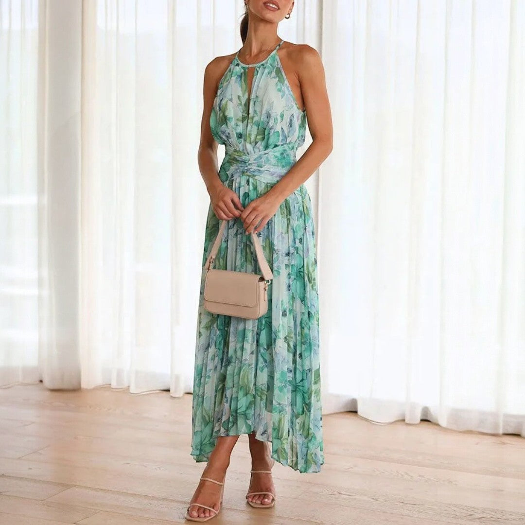 Flora | Vestido Largo Floral Con Encanto Atemporal