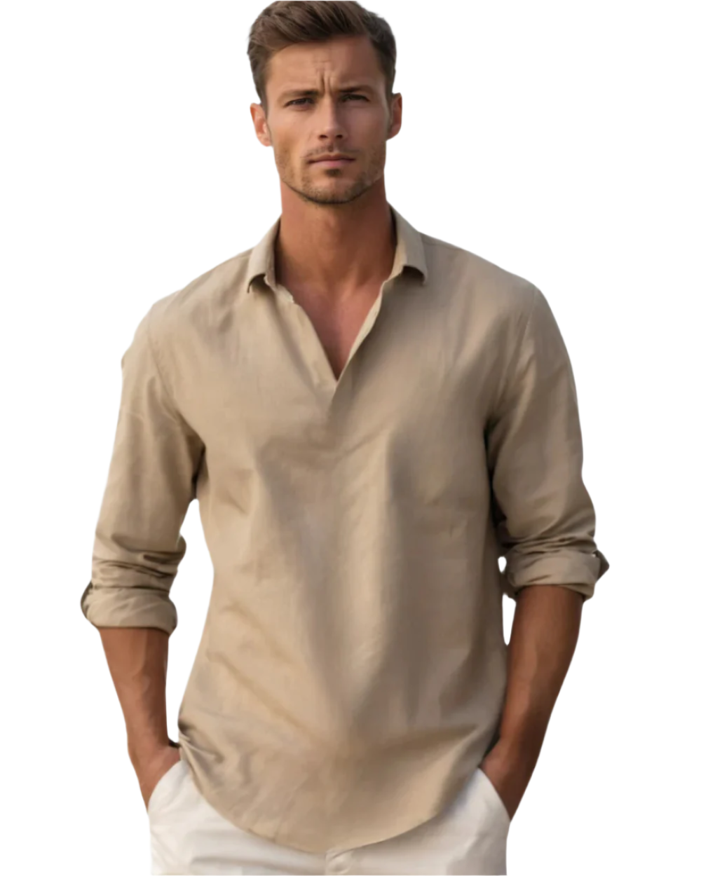 Fiorenzo | Camisa De Algodón Elegante Y Fresca