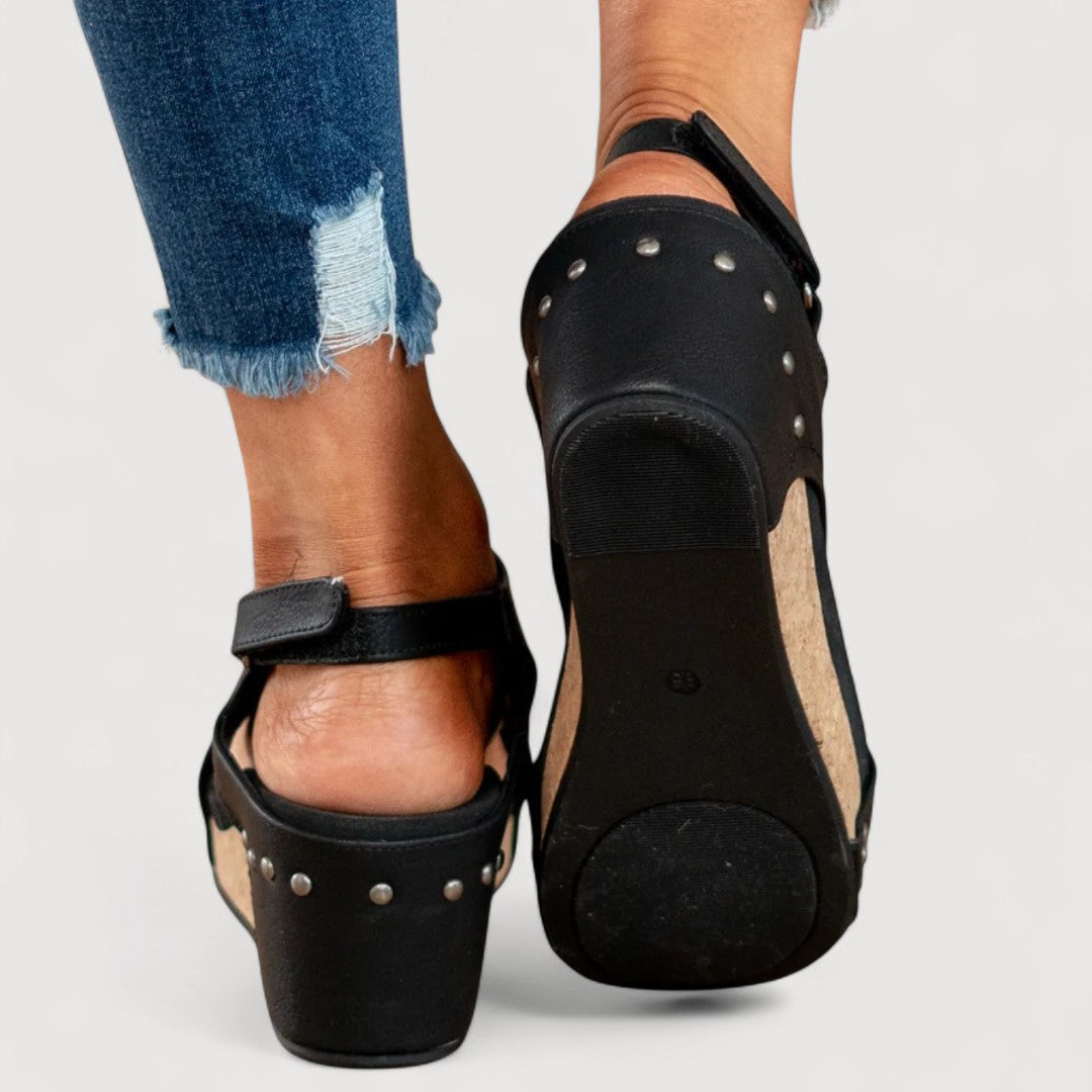 Adelina | Sandalias De Mujer Con Cuña Cómoda