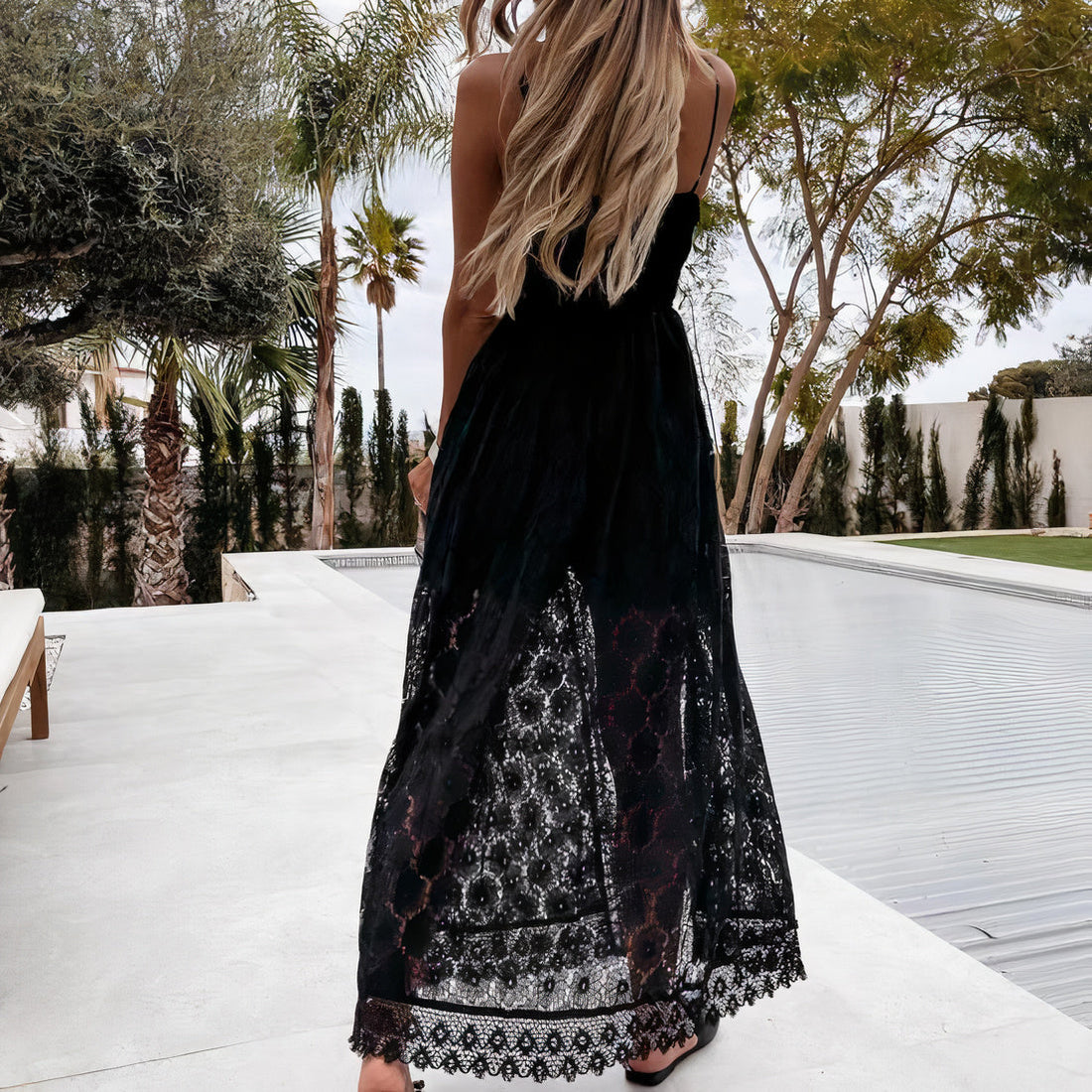 Adie | Vestido Mini Ligero De Mujer Con Escote En V Y Estilo Veraniego