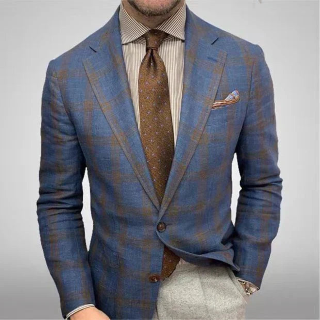 Javier | Chaqueta Blazer Para Hombre Manga Larga