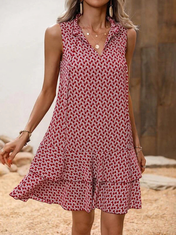 Isabelle | Vestido Midi Elegante Con Estampado Floral De Primavera