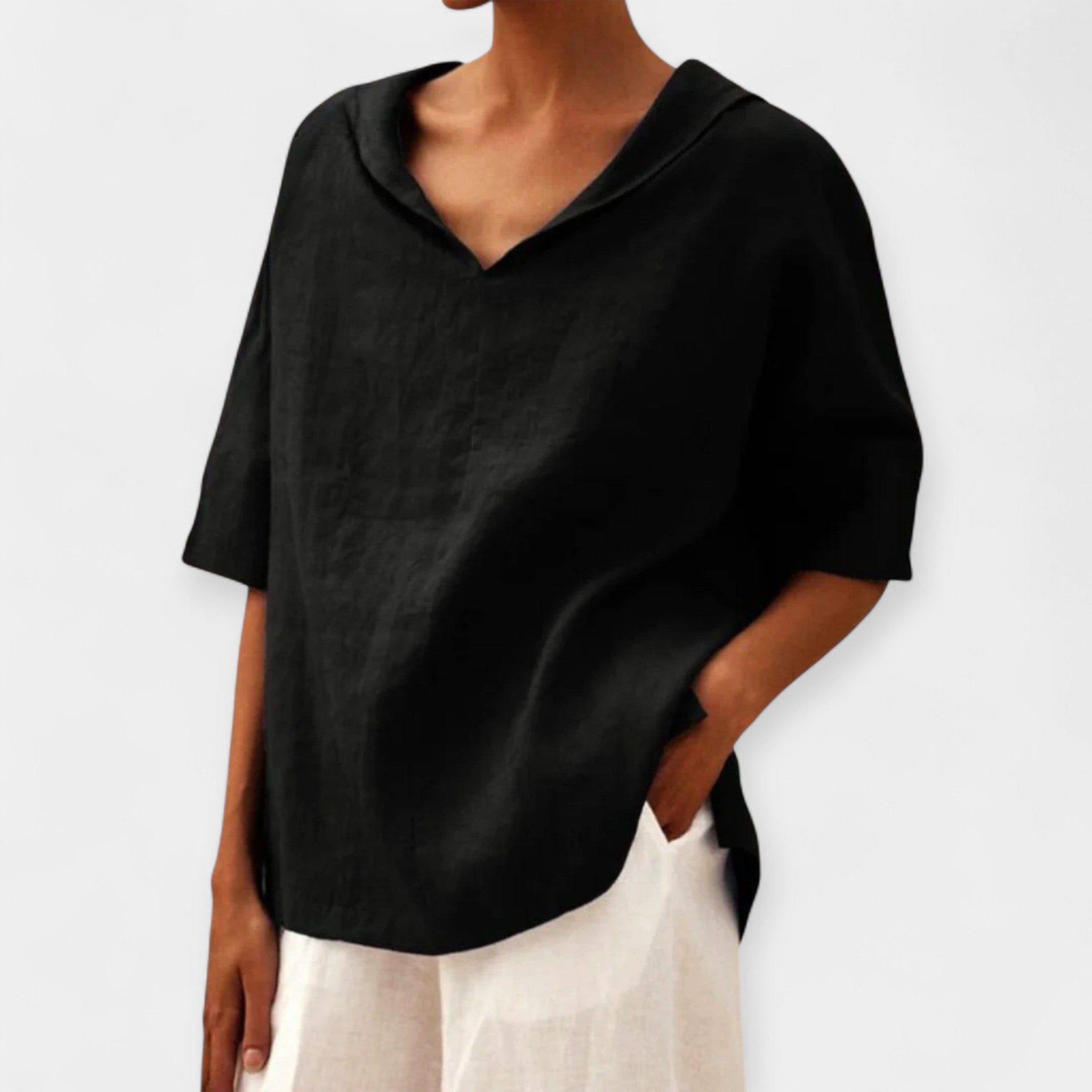 Linnea | Blusa Ligera De Lino