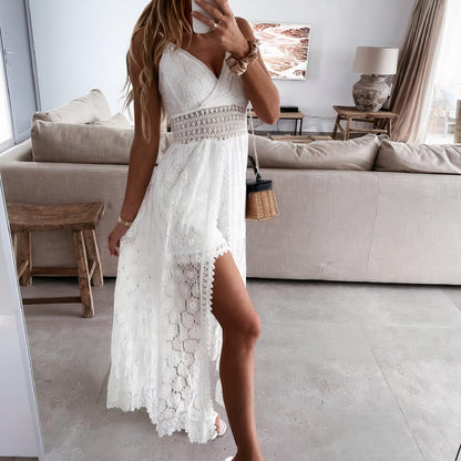 Adie | Vestido Mini Ligero De Mujer Con Escote En V Y Estilo Veraniego