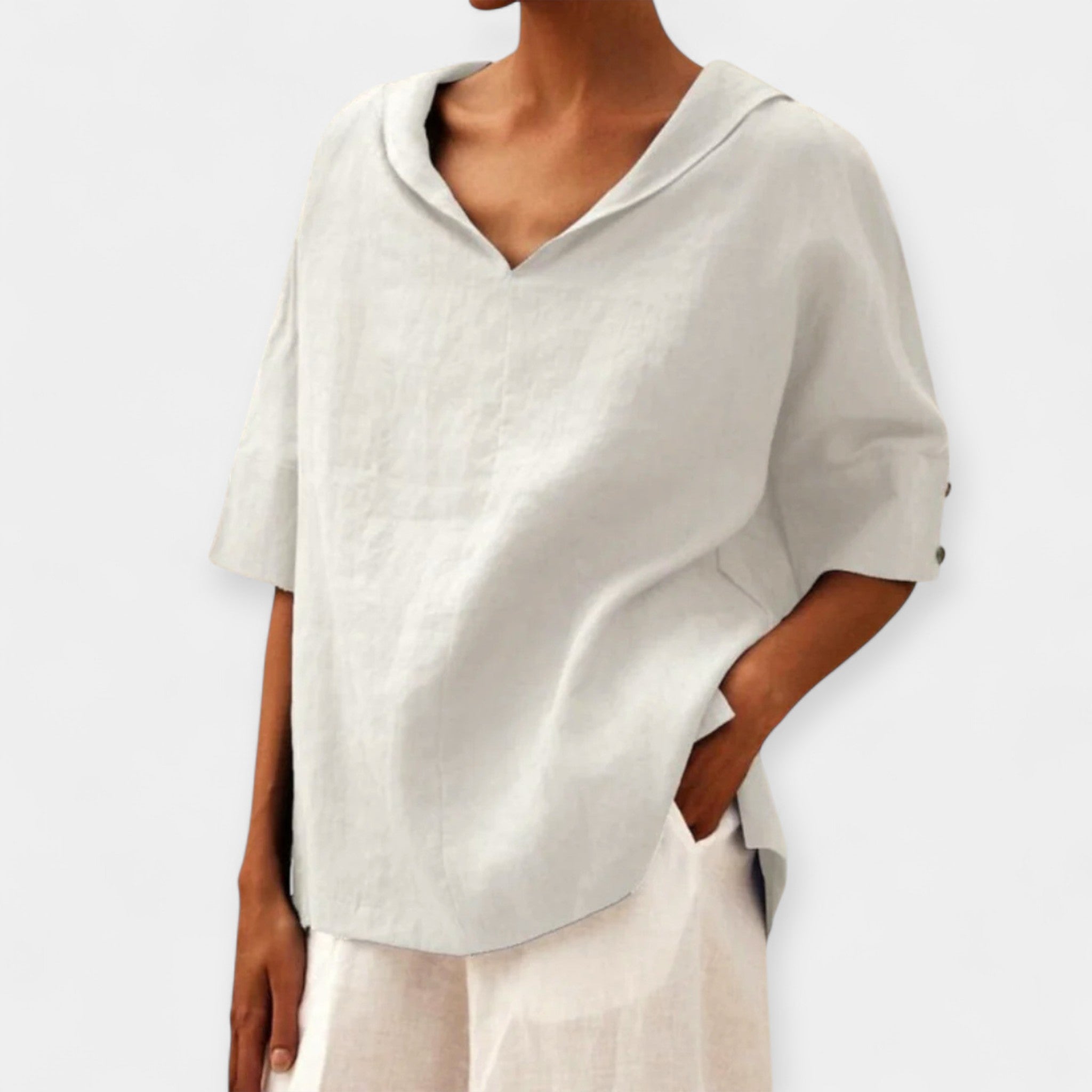 Linnea | Blusa Ligera De Lino