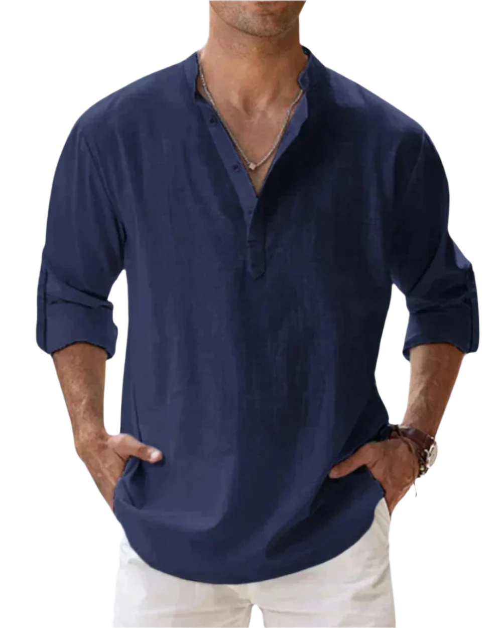 Fiorenzo | Camisa De Algodón Elegante Y Fresca