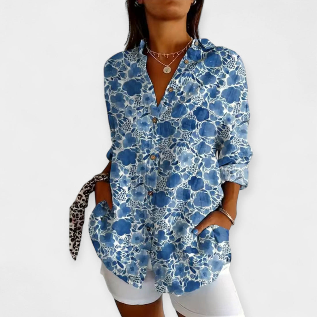 Elin | Blusa Ligera Y Romántica Con Motivos Florales