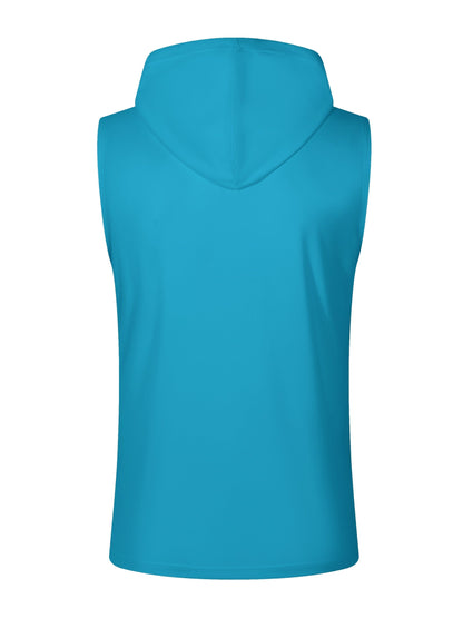 Acton | Camisa Sin Mangas Con Capucha Y Tejido Transpirable Para Hombre