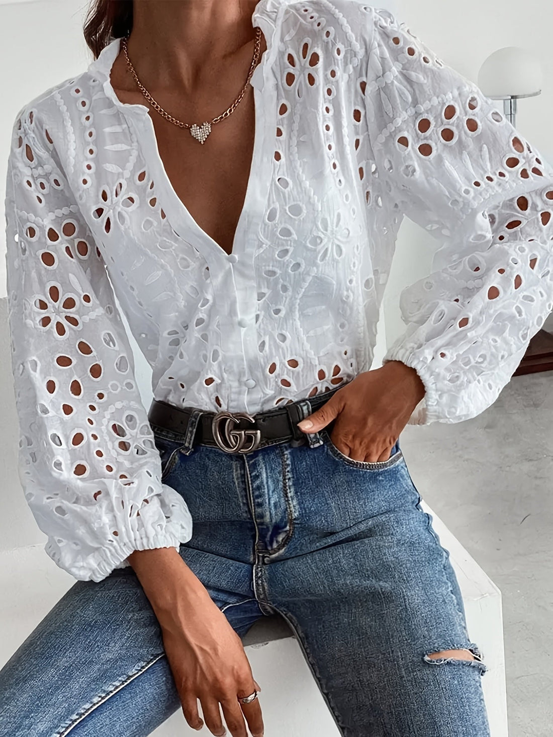 Roselina | Blusa Bordada