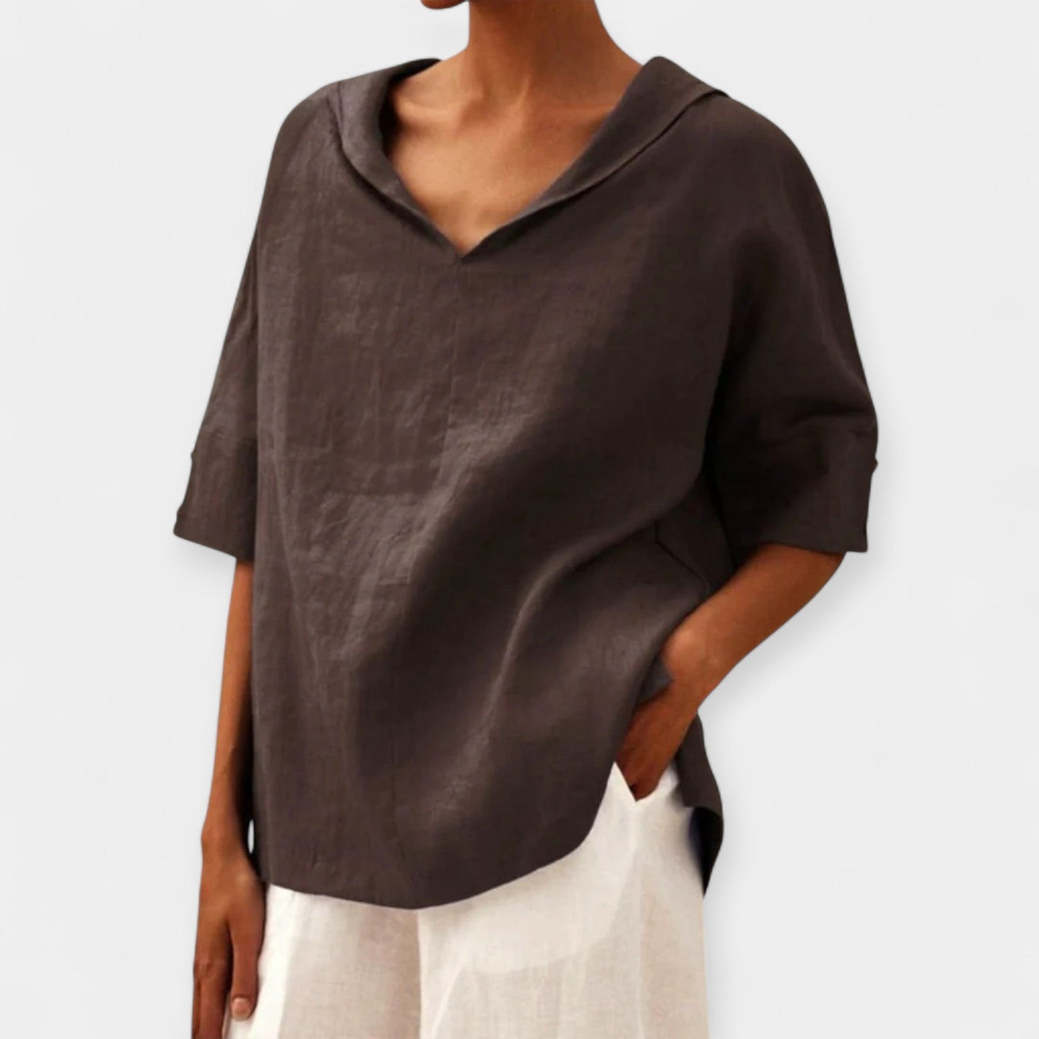 Linnea | Blusa Ligera De Lino
