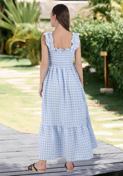 Ana | Vestido De Cuadros Casual Y Versátil