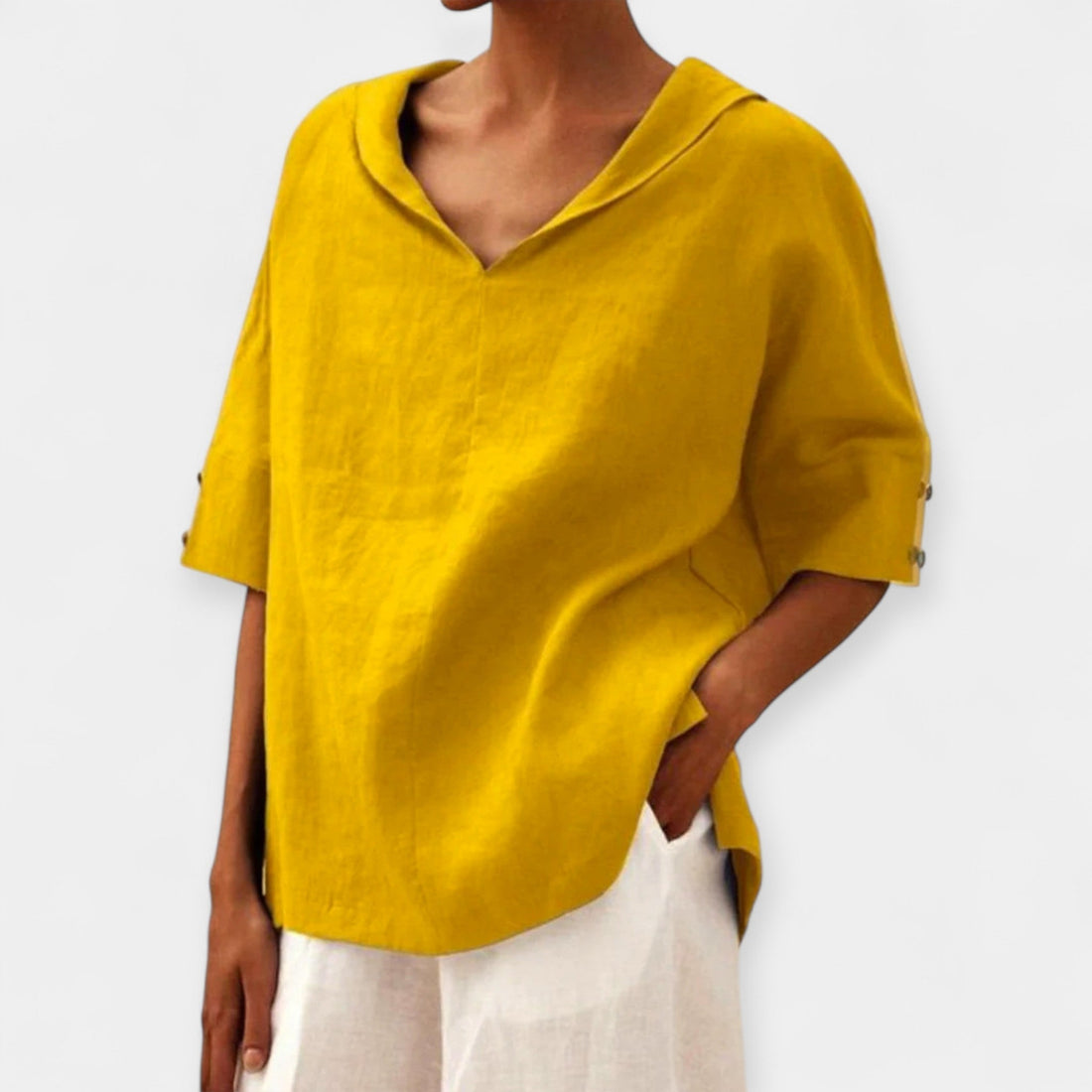 Linnea | Blusa Ligera De Lino