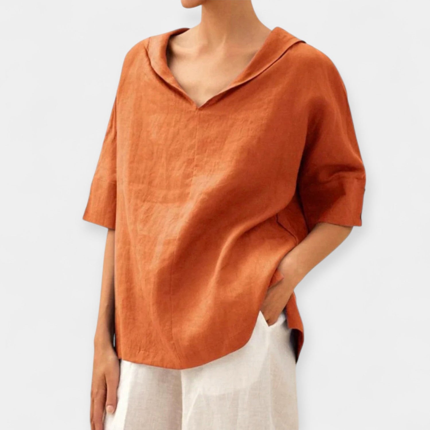 Linnea | Blusa Ligera De Lino