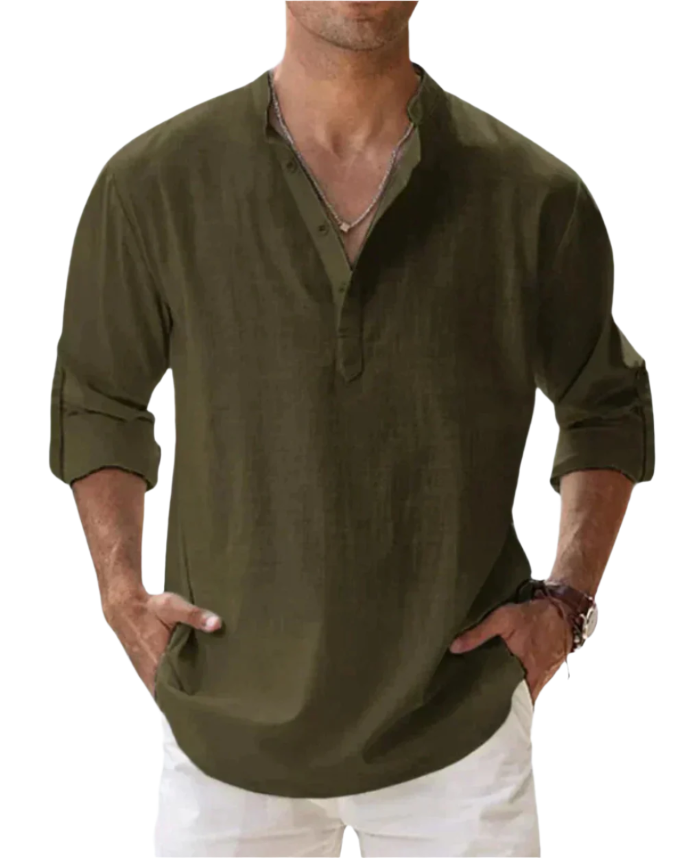 Fiorenzo | Camisa De Algodón Elegante Y Fresca