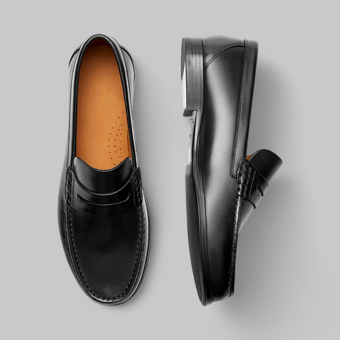 Alvéron | Mocasines Clásicos De Hombre Con Líneas Depuradas Y Acabado Elegante