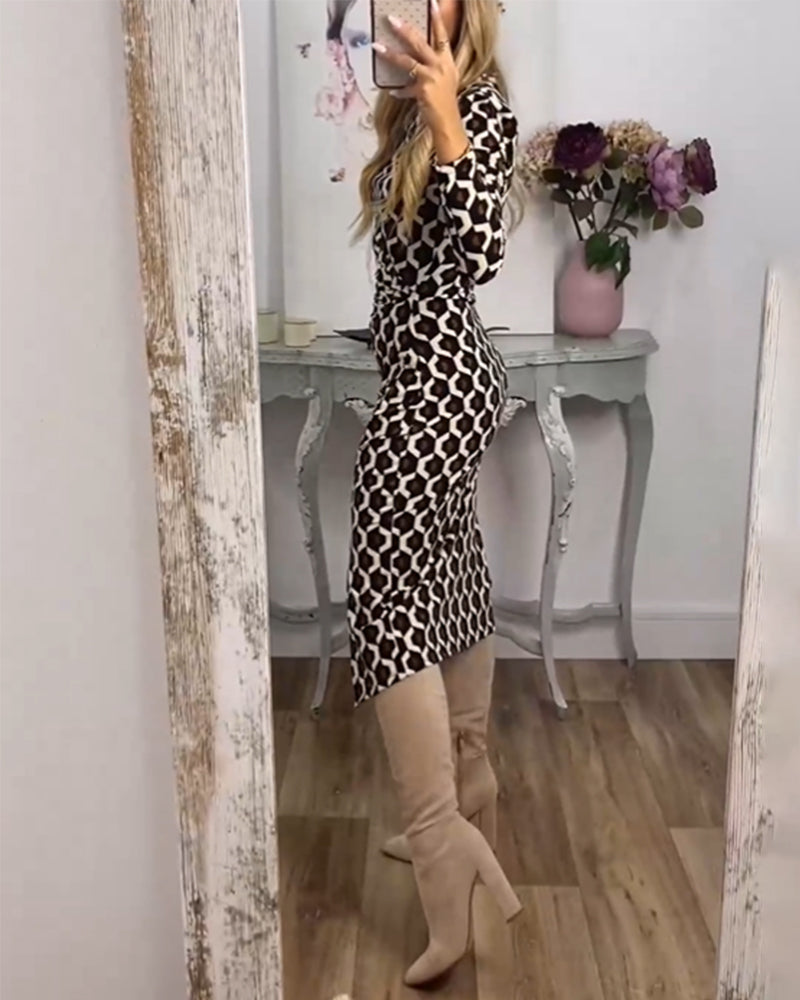 Mar | Vestido Estampado Con Estilo Único Y Fresco