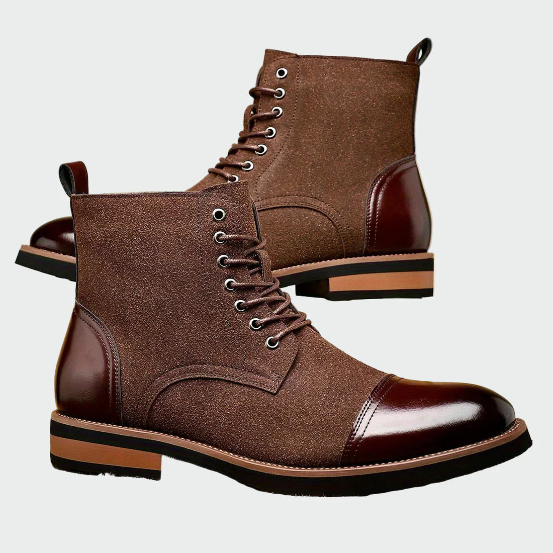 Mateo | Botines De Cuero Tipo Oxford