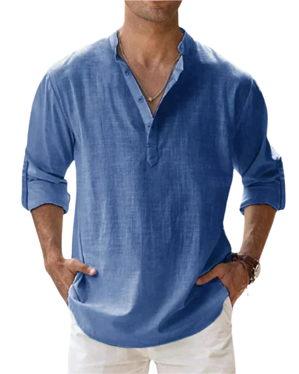 Fiorenzo | Camisa De Algodón Elegante Y Fresca