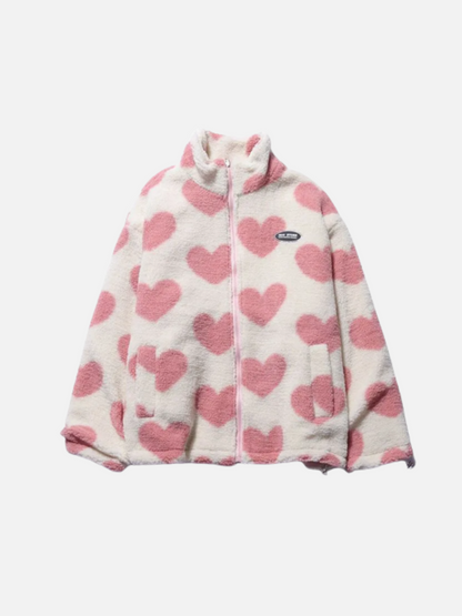 Violeta | Abrigo Corazón Reversible