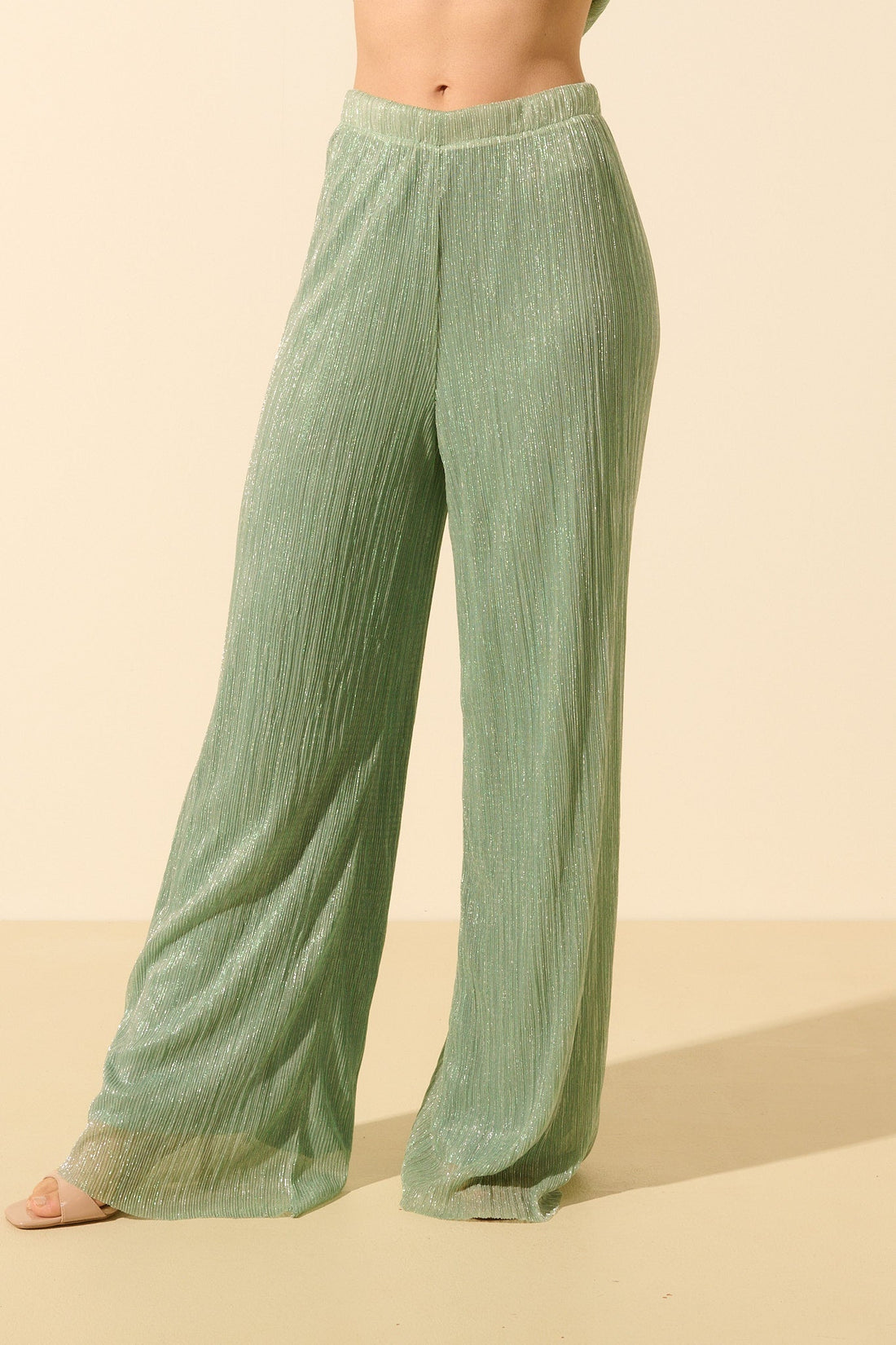 Luna | Pantalón Fluido De Tiro Alto Y Caída Elegante