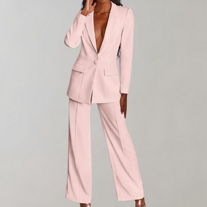 Gretel | Conjunto De Blazer Y Pantalón Con Estilo Sofisticado