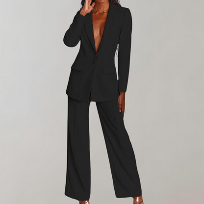Gretel | Conjunto De Blazer Y Pantalón Con Estilo Sofisticado