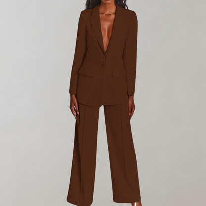 Gretel | Conjunto De Blazer Y Pantalón Con Estilo Sofisticado