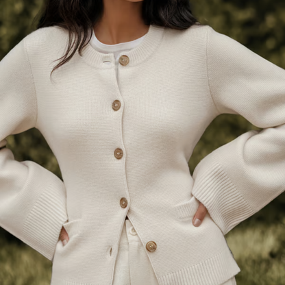 Sofia | Cárdigan Ultra Suave De Mujer Con Botones Elegantes