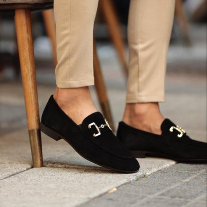 Marcéllo | Mocasines Elegantes Para Hombre Con Detalle Metálico