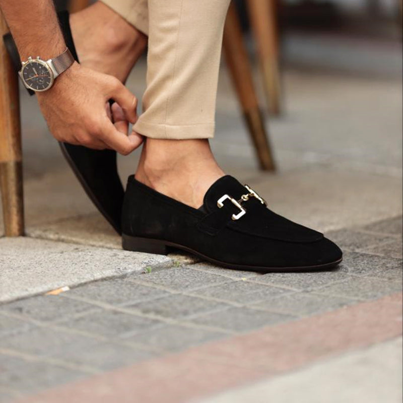 Marcéllo | Mocasines Elegantes Para Hombre Con Detalle Metálico