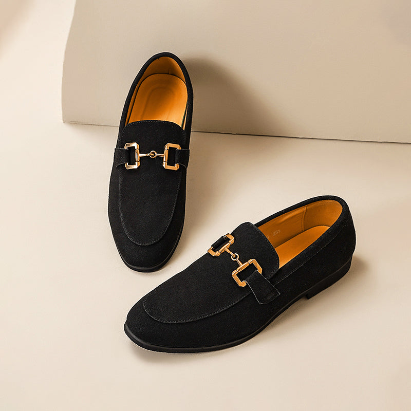 Marcéllo | Mocasines Elegantes Para Hombre Con Detalle Metálico